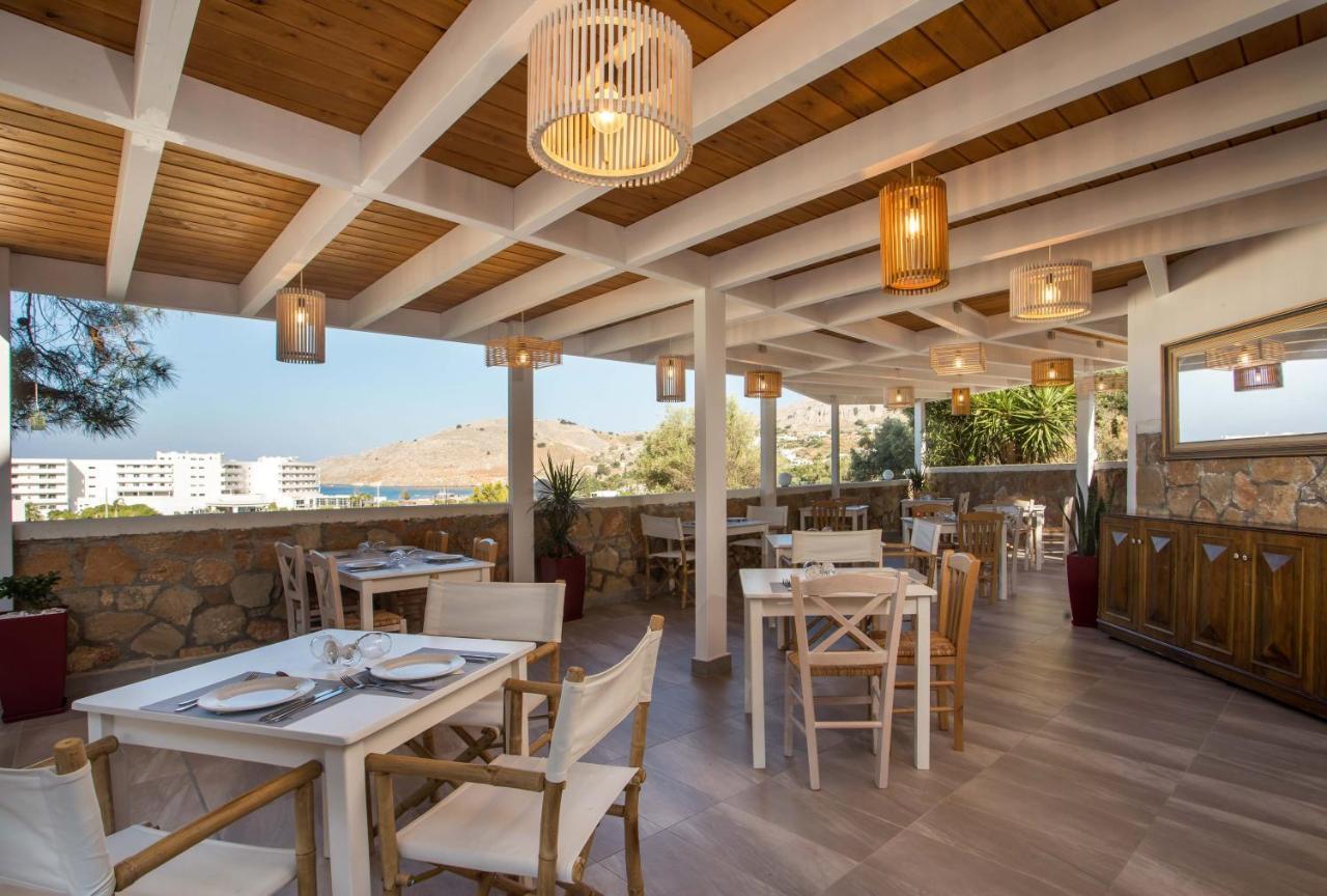 Lindos White Hotel & Suites Ngoại thất bức ảnh