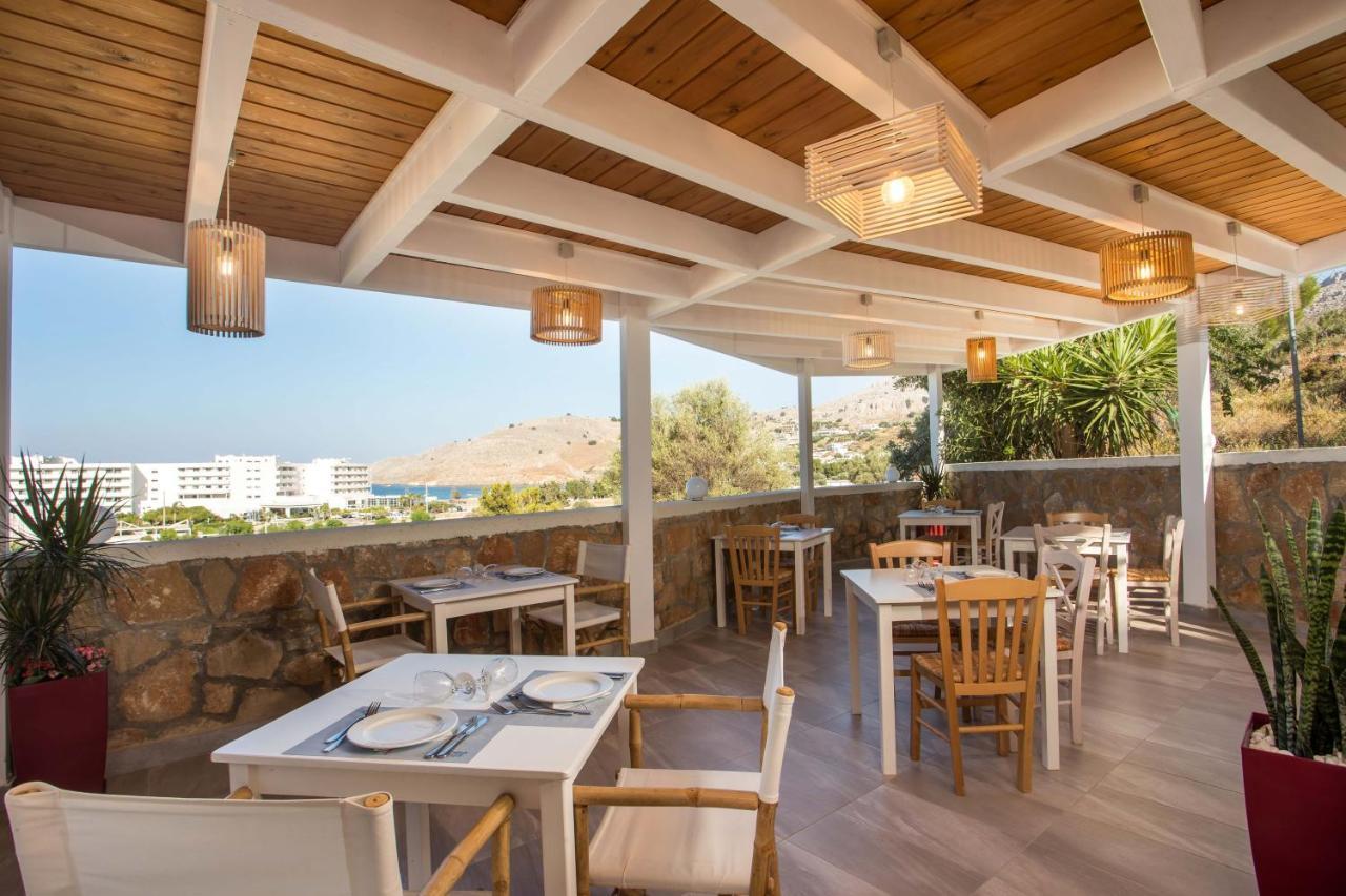 Lindos White Hotel & Suites Ngoại thất bức ảnh