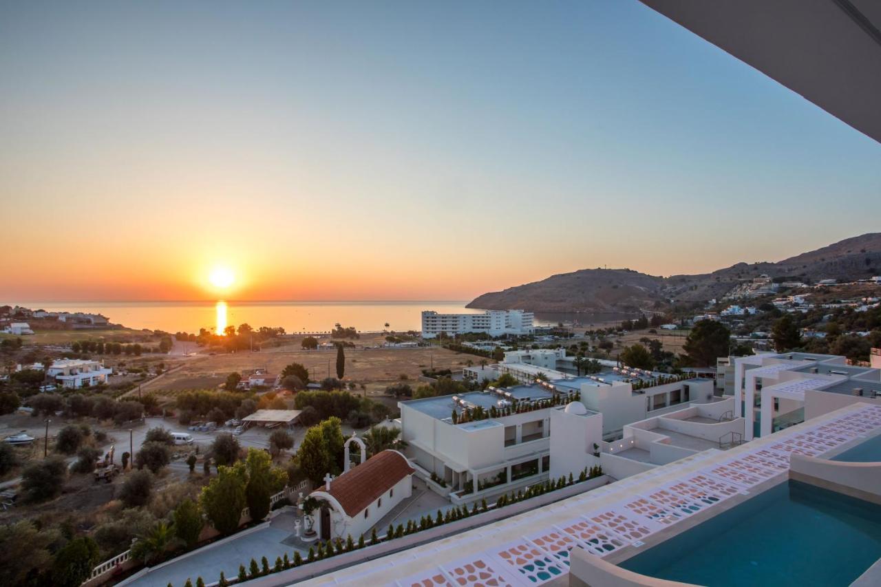 Lindos White Hotel & Suites Ngoại thất bức ảnh